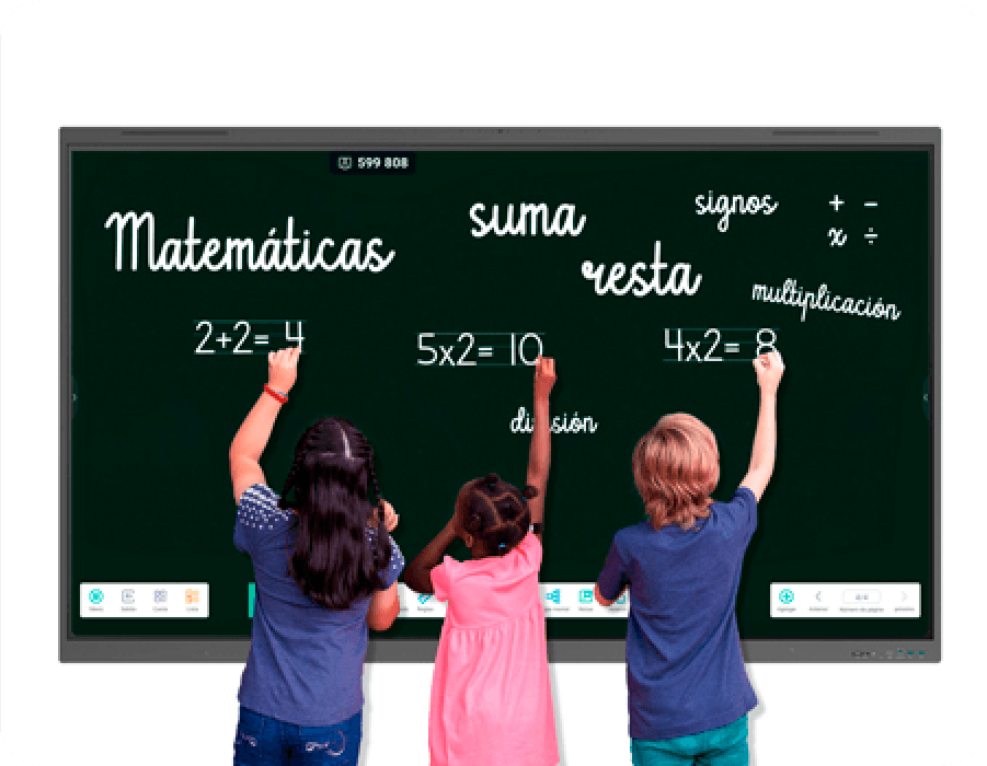 pantallas interactivas en la educacion